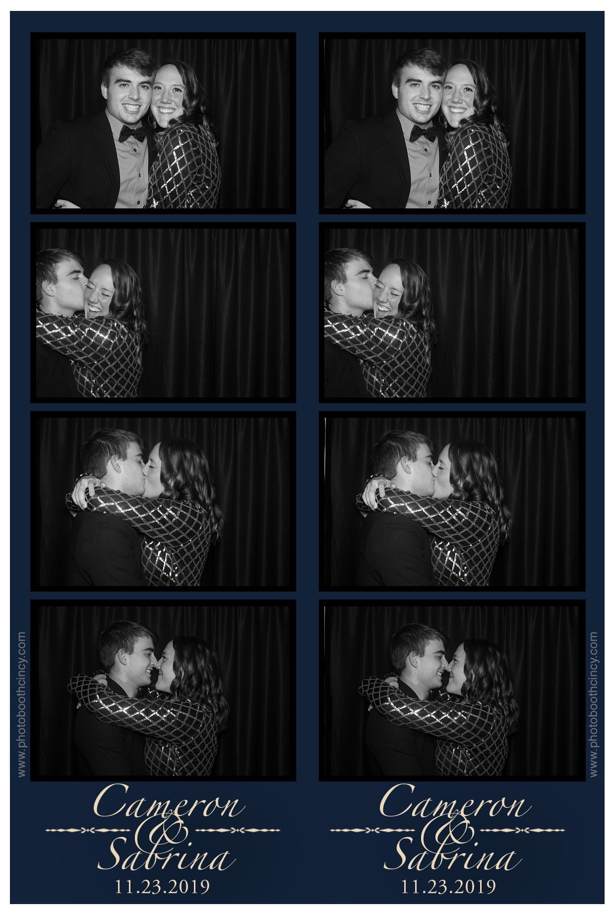 Cameron & Sabrina | View more photos from the event at gallery.photoboothcincy.com/u/PhotoBoothCincy/Cameron-Sabrina
